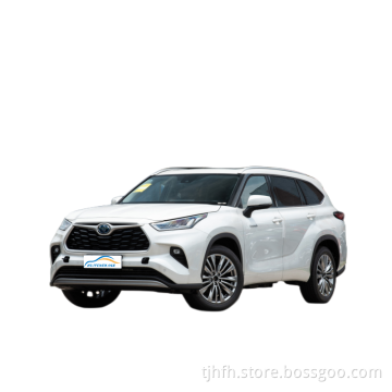 2023 NEW 2.5L TOYOTA Highlander Hybrid E-CVT 7 Seats 2WD 4WD Honor Version White HEV SUV